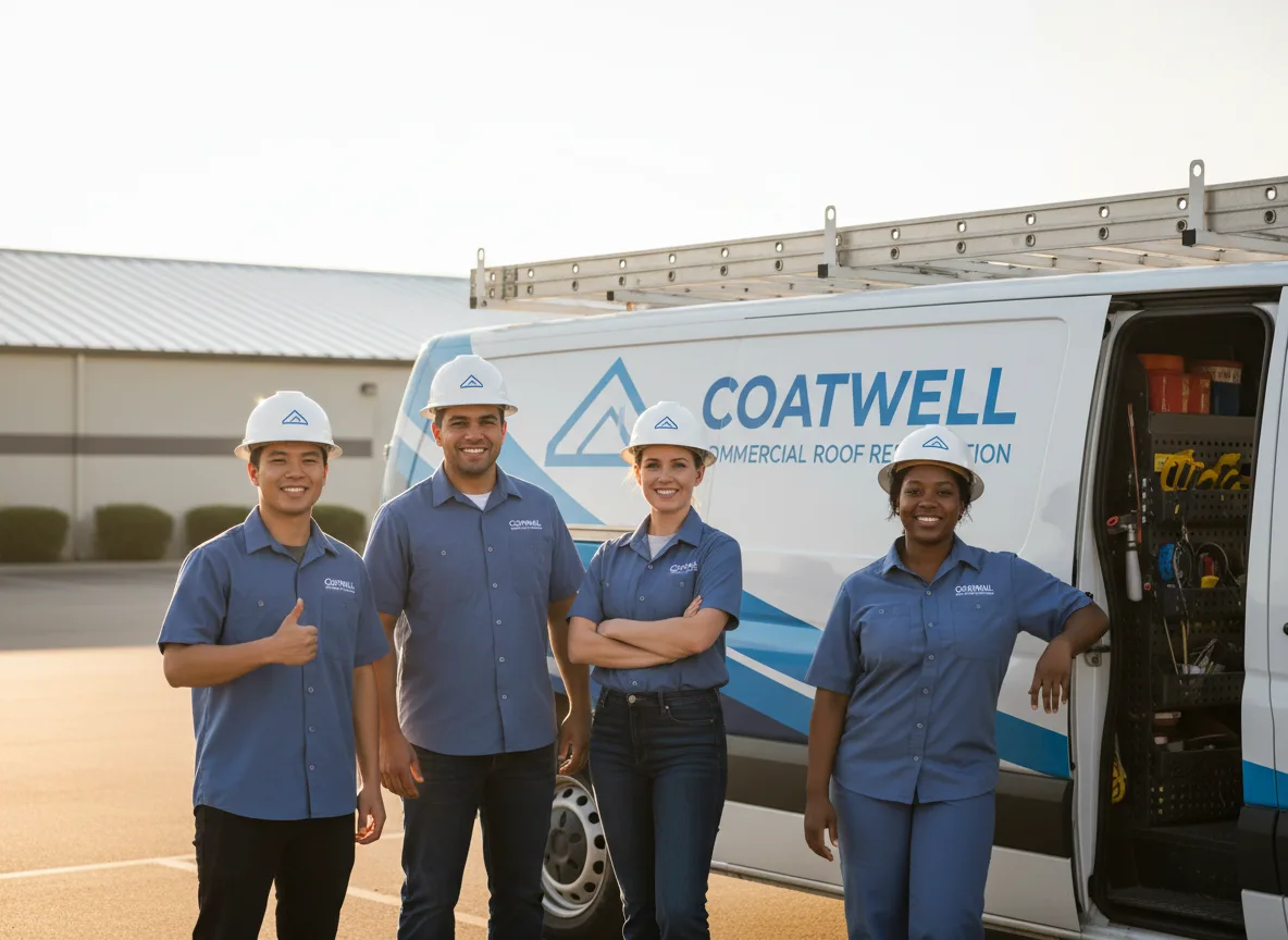 Commercial roof coating company in Remington, VA